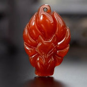 Lucky Fox Queen Stone - Red