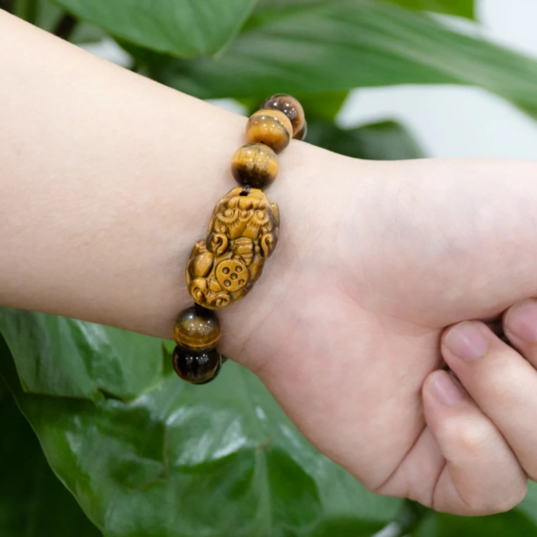 TIGER EYE PIXIU BRACELET
