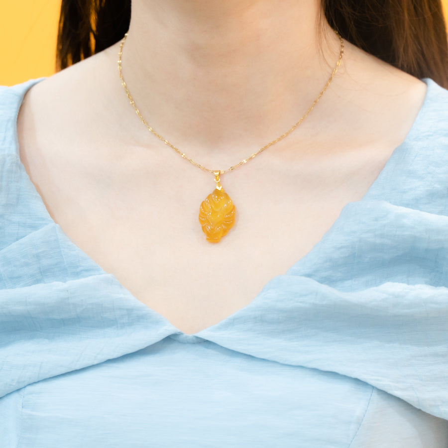 Lucky Fox Queen Stone - Yellow