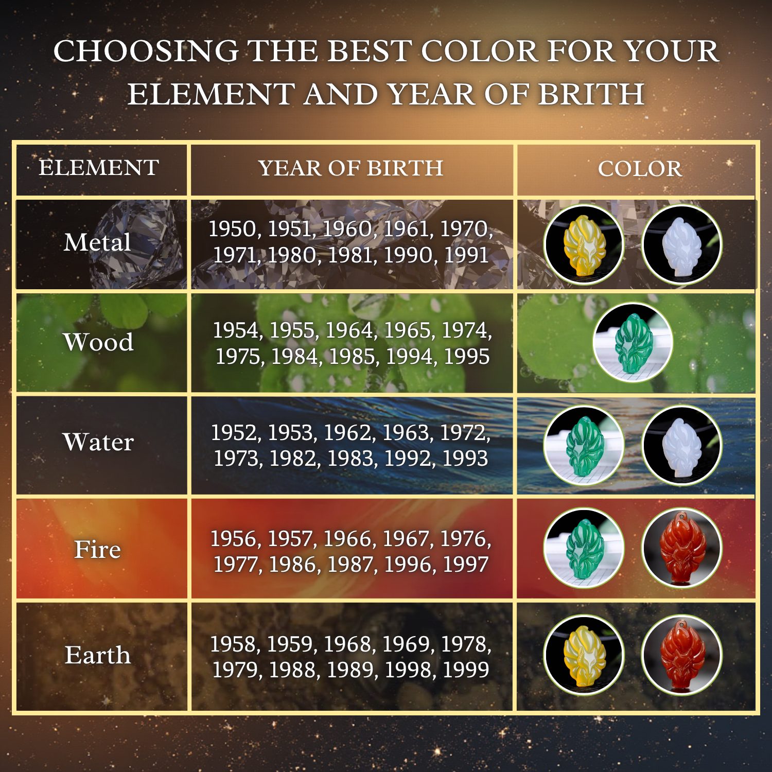 Lucky Fox Queen Stone - Green