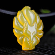 Lucky Fox Queen Stone - Yellow
