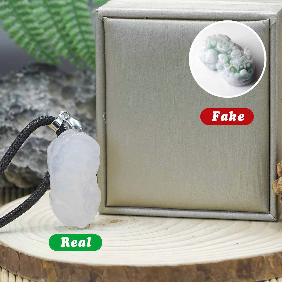 Lucky Pixiu Stone - White